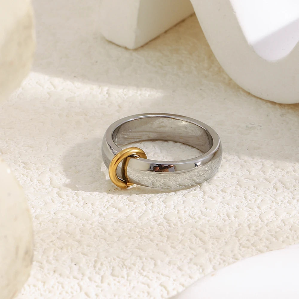 The One He Chose Ring - Silver & Gold Redemption Band