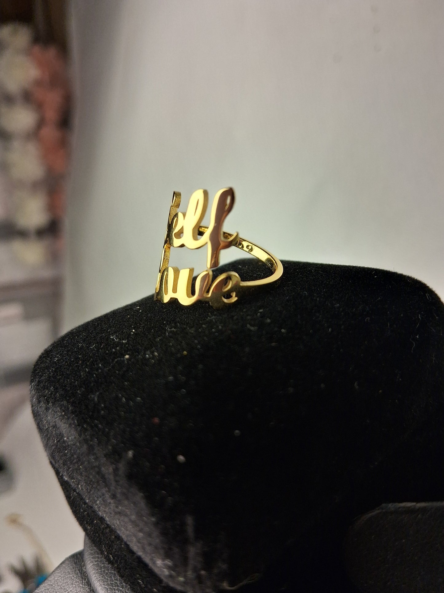 Self-Love Ring 18k Gold Plated