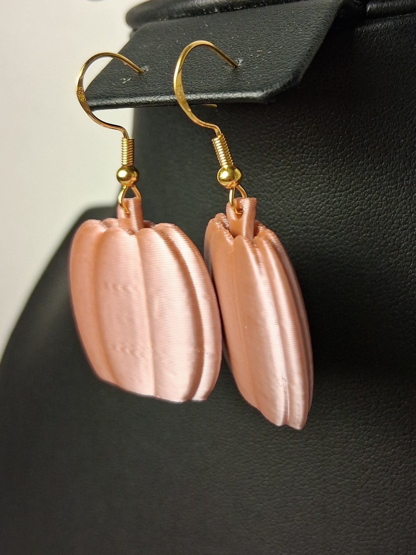 Pink Pumpkin 18k Gold-Plated Earrings