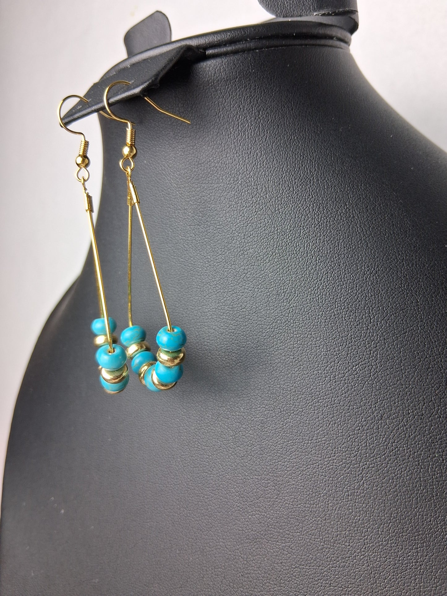 Blue Glass Beads