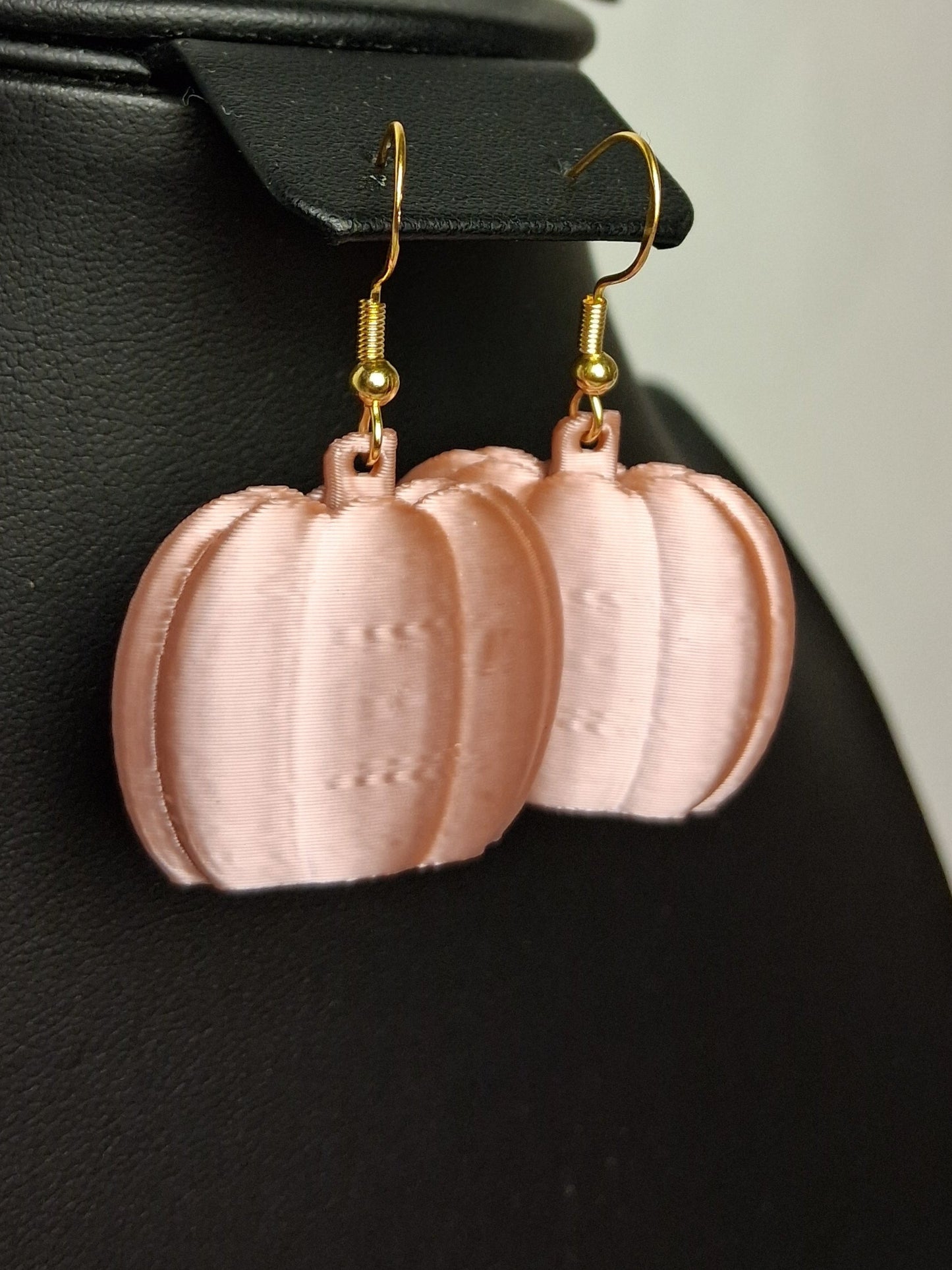 Pink Pumpkin 18k Gold-Plated Earrings