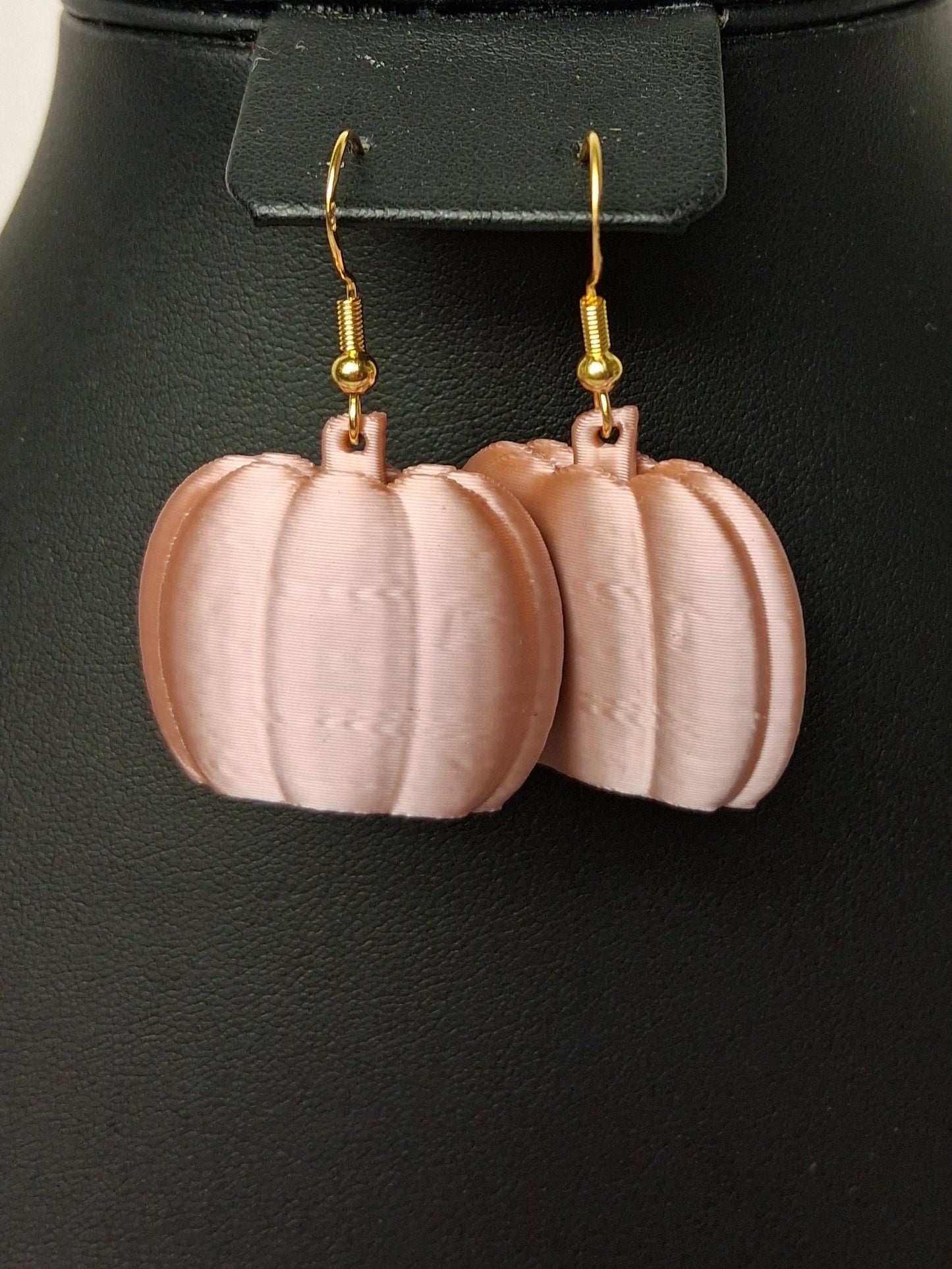 Pink Pumpkin 18k Gold-Plated Earrings