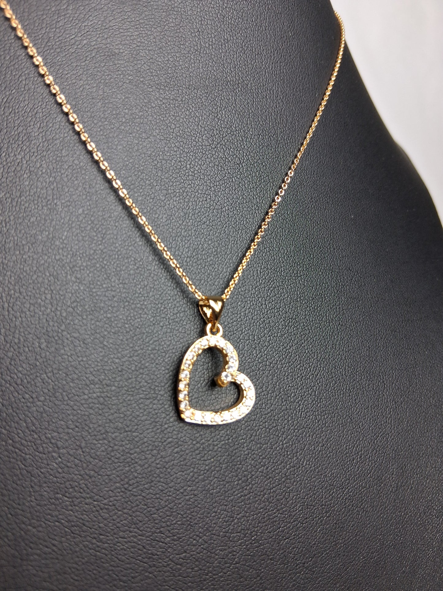 Gold Heart Necklace