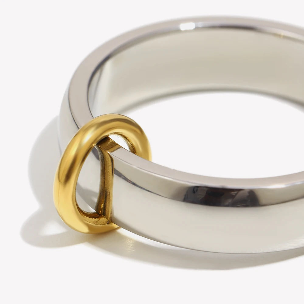 The One He Chose Ring - Silver & Gold Redemption Band