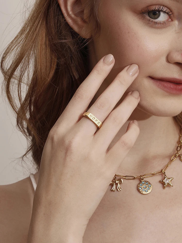 Adorned in Hope Ring - Wear your faith. Shine in hope.