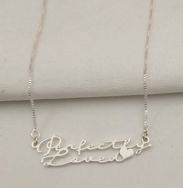 Perfectly Loved Necklace - 7 pc Box in White Gold