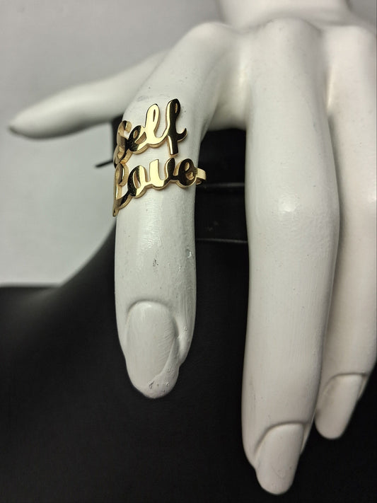 Self-Love Ring 18k Gold Plated