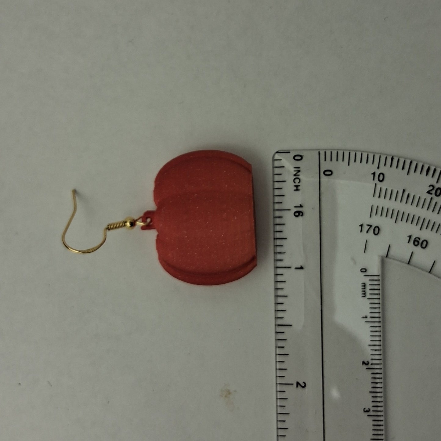 Pink Pumpkin 18k Gold-Plated Earrings