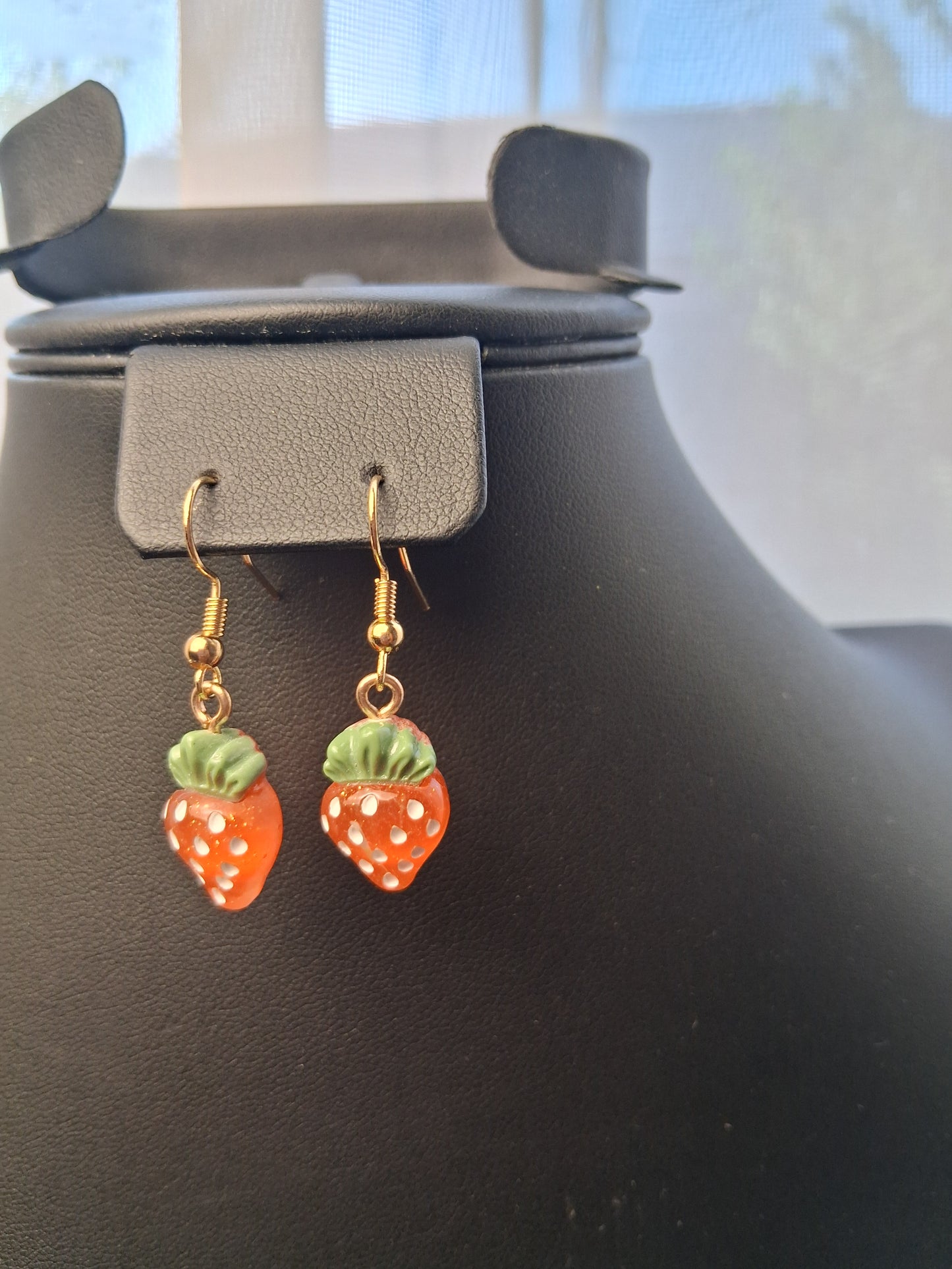Strawberry earrings