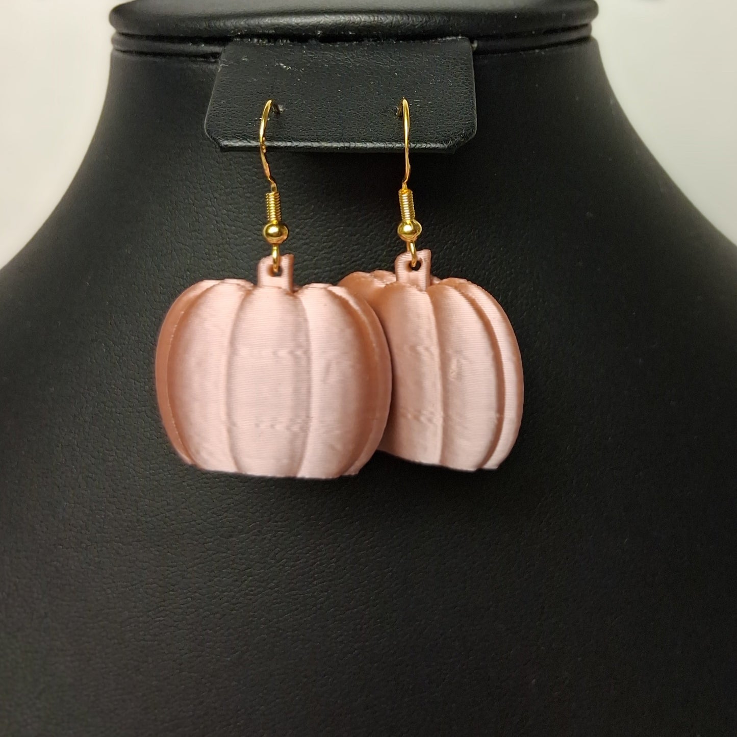 Pink Pumpkin 18k Gold-Plated Earrings