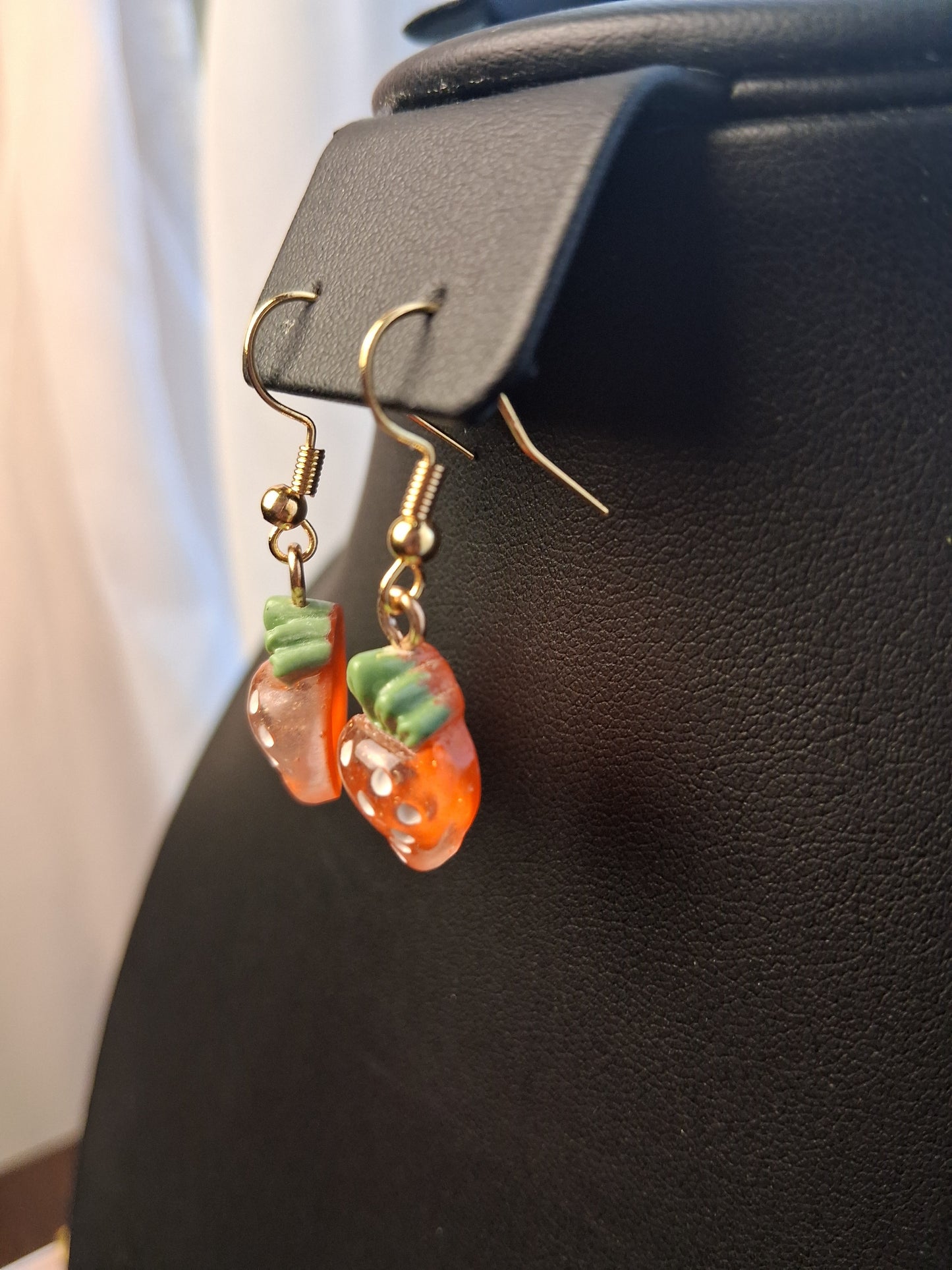 Strawberry earrings