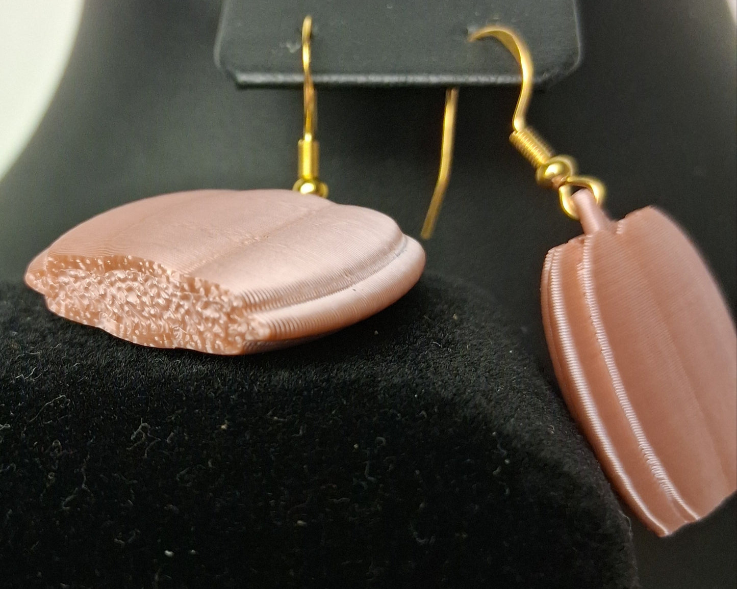Pink Pumpkin 18k Gold-Plated Earrings