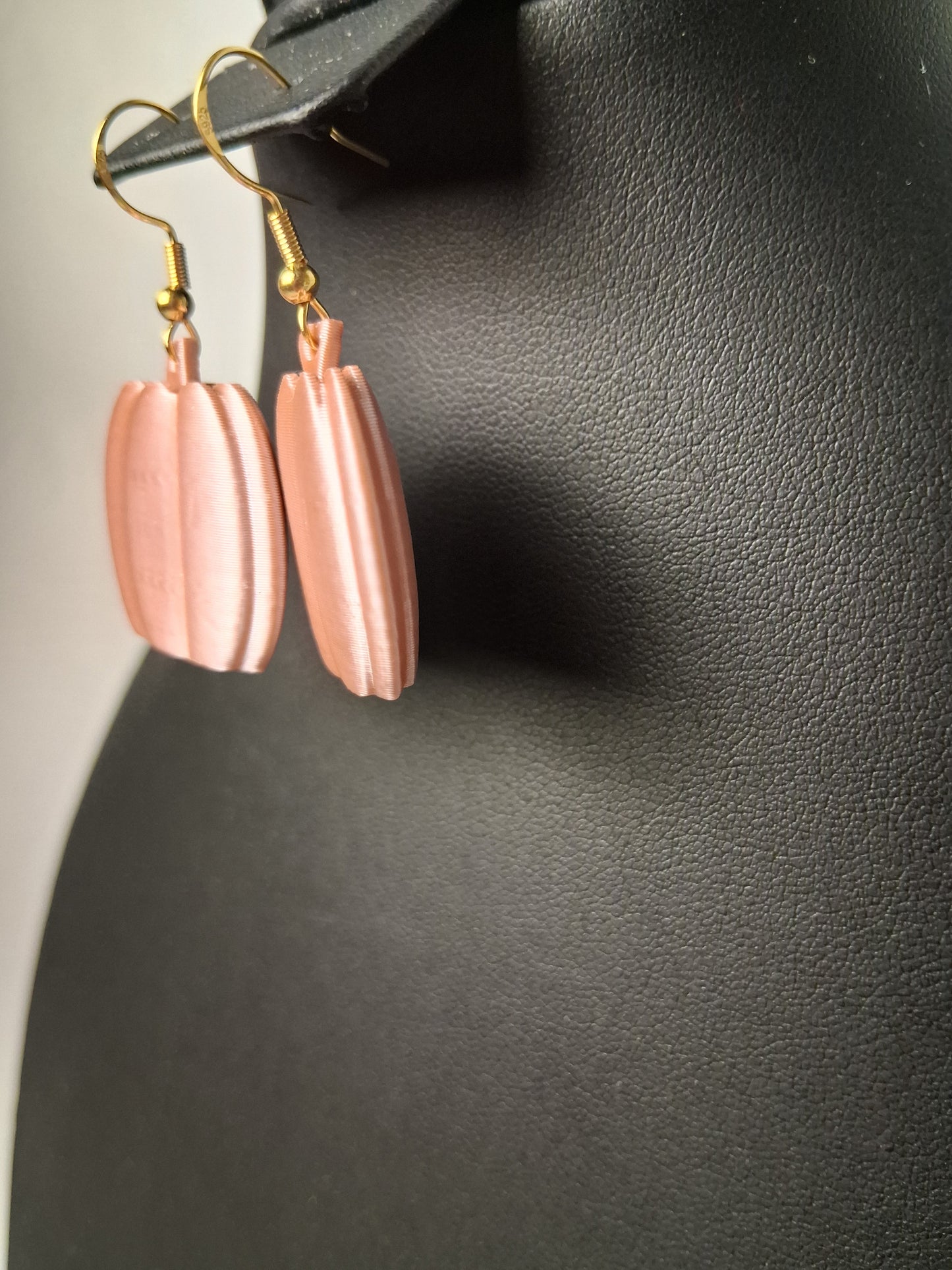 Pink Pumpkin 18k Gold-Plated Earrings